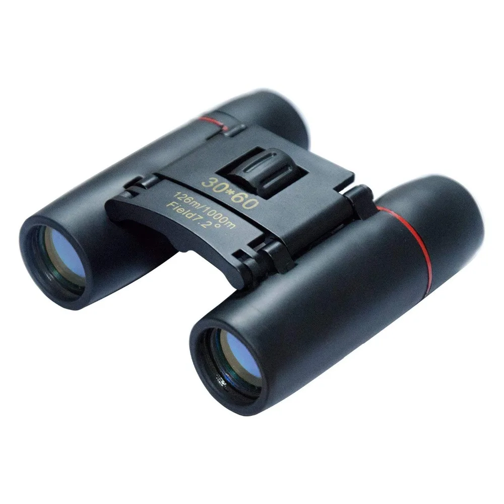 Binoculars Folding Wide Angle Compact Binoculars with Low Light Night