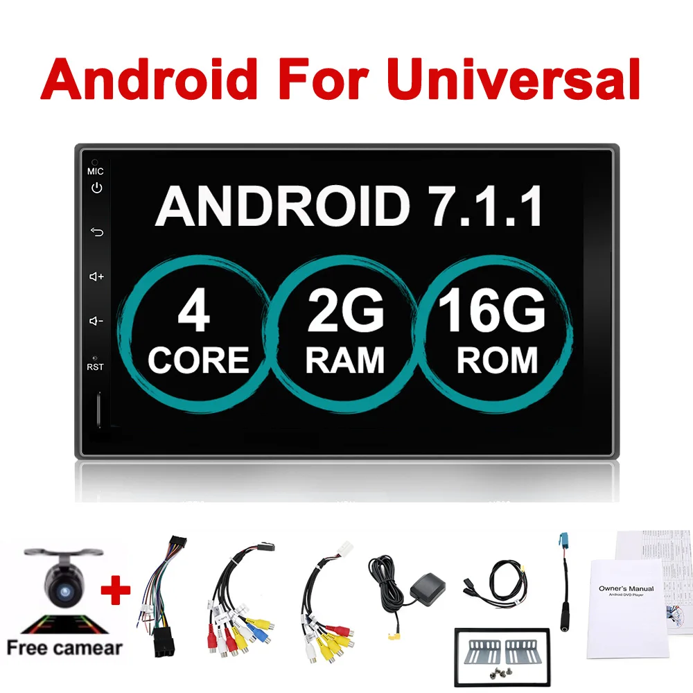 Car Electronic 7" 2Din Android Car GPS Tap PC Tablet 2 din Universal