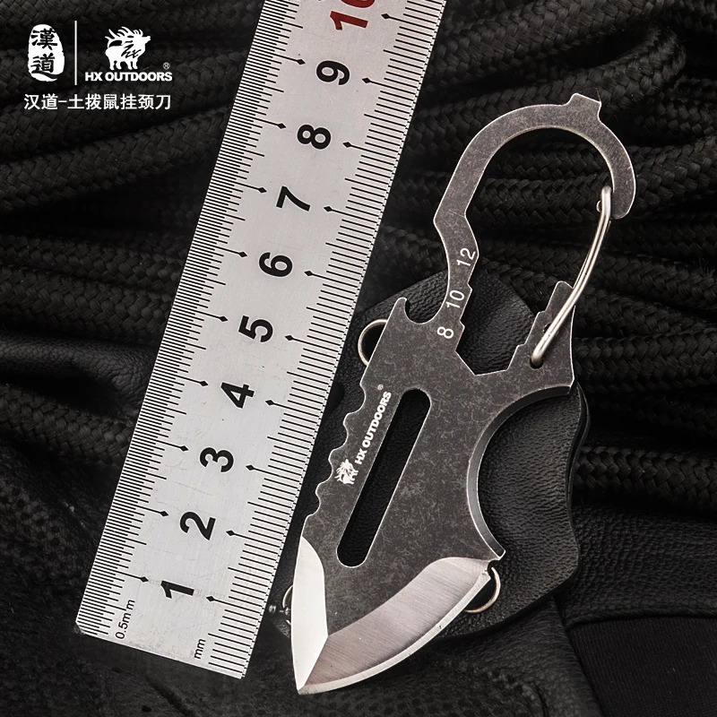 

HX OUTDOORS Master high hardness Multifunction knife for EDC using portable carry Survival Gear knives high quality mini knife