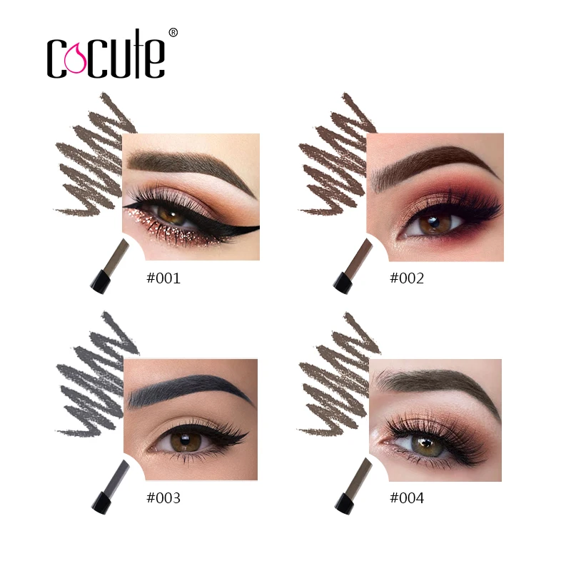 Cocute 1 шт. карандаш для бровей 2 в автоматический макияж Краска Карандаш