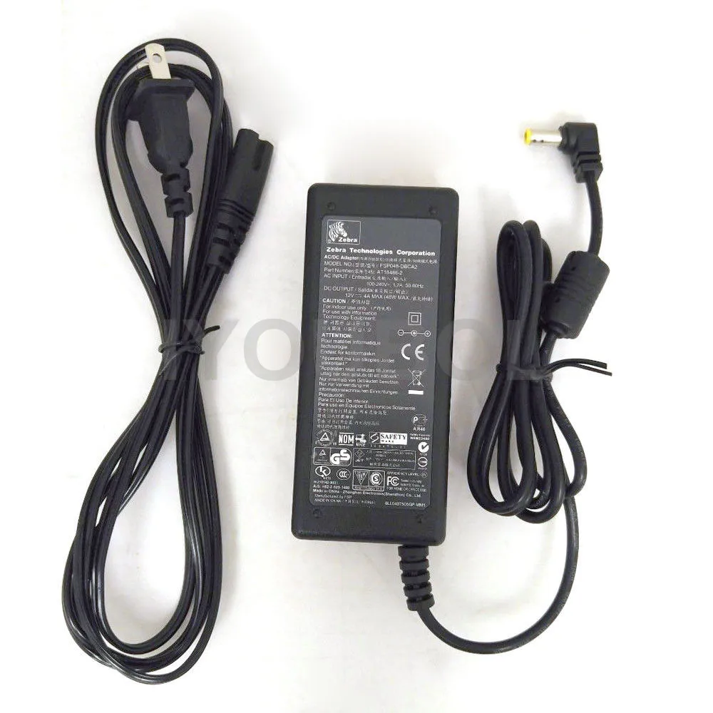 

Battery Charger for Zebra ZQ500, ZQ510 and ZQ520 Mobile Printers P/N: AT18486-1