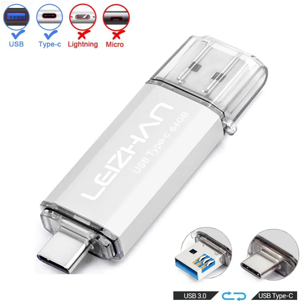 

4 colors 128 gb usb c flash drive 3.0 for samsung s10 s10e s9 s8 LG 6G Google Pixel XL xiaomi 6 photo stick 256gb 64gb 32gb 16gb