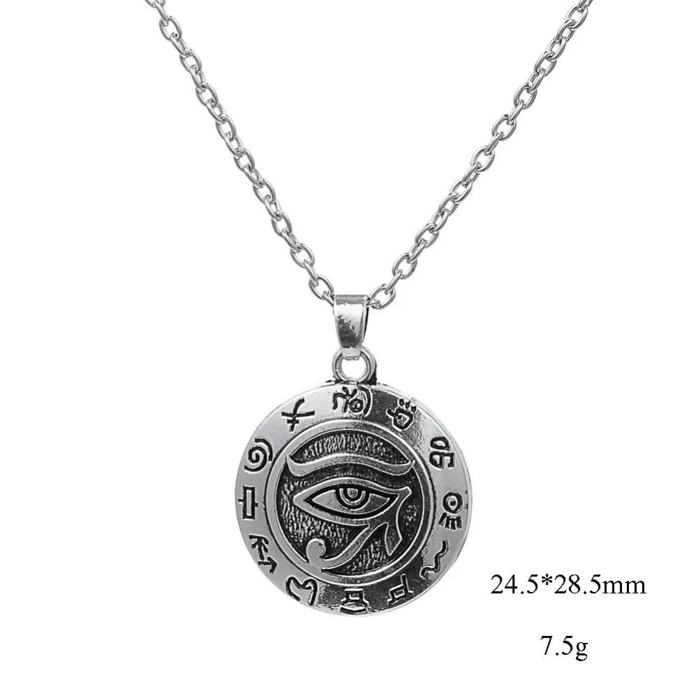 Модное мужское ожерелье Dawapara религиозный Египетский Глаз Ra Horus udлюбые|eye of ra|eye