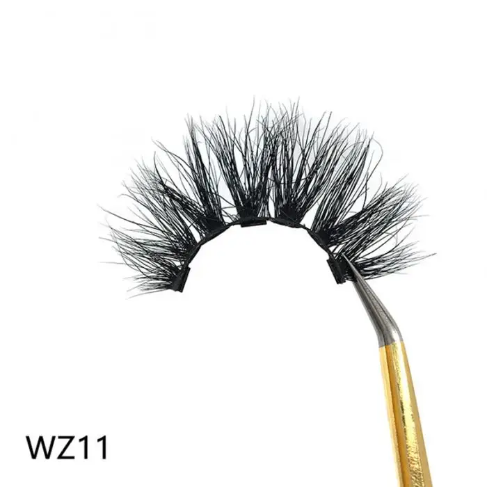 Liquid Eyeliner with Waterproof 3D Magnetic Extension False Eyelashes Makeup Kit HJL2019