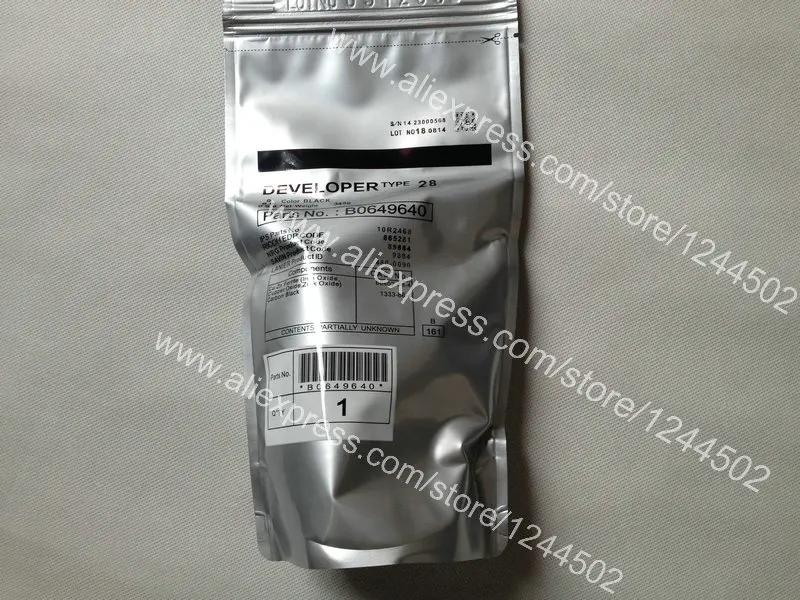 

Free shipping developer type 28 for Ricoh AF1015 AF1018 AF1610 AF1810 AF2015 AF2018 B1219040
