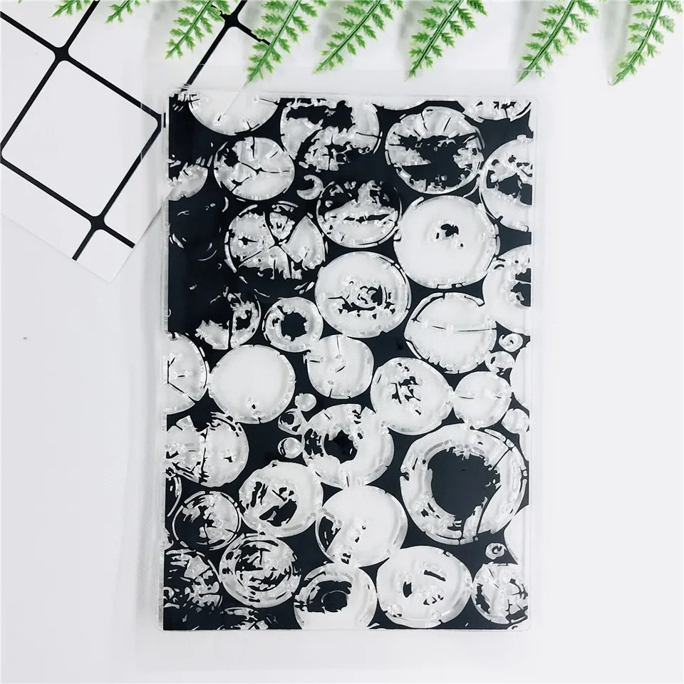 

11*16 Wooden Pile Transparent Clear Stamps Bullet Journal Seal For Scrapbooking Stamp Sentiment Photo Album Card Making YZ008