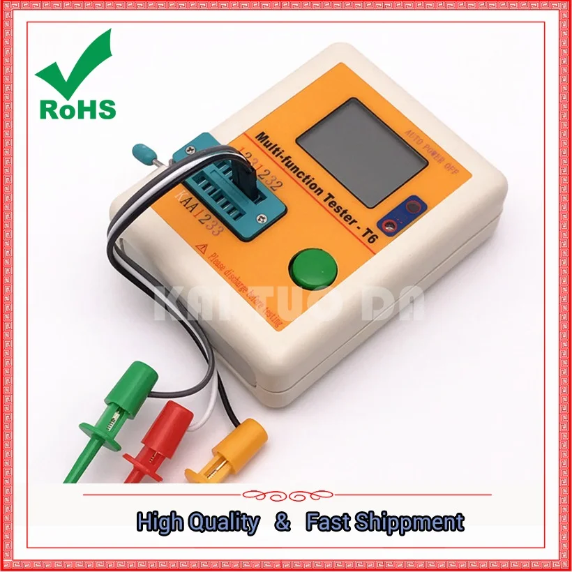 

Transistor Tester LCR-T6 Graphical ESR Regulator