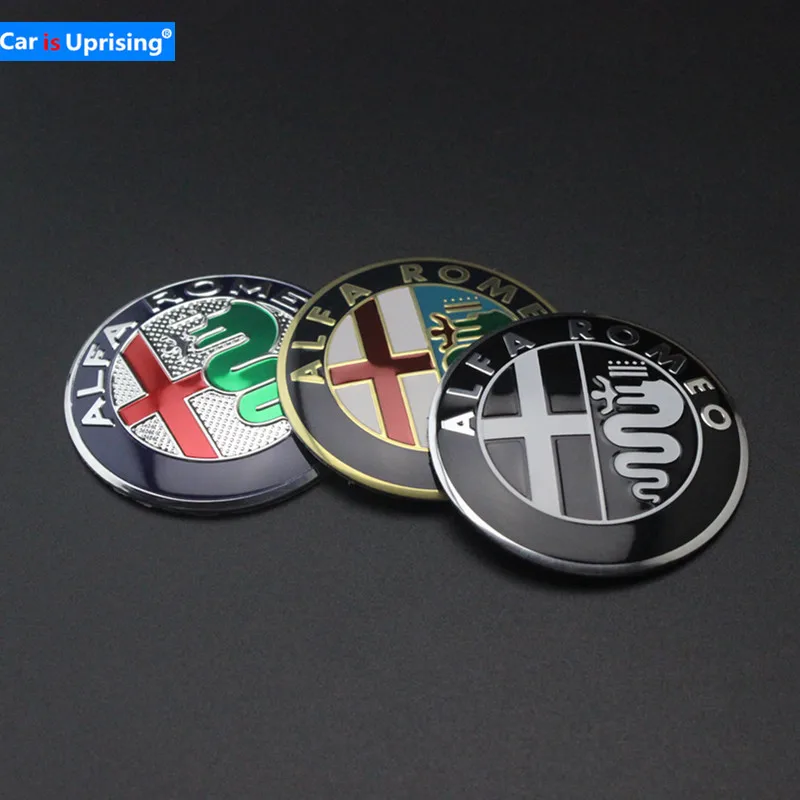 4pcs 56.5mm car Wheel Center Hub Cap Badge for Alfa Romeo 147 156 159 166 Giulietta Giulia Spider mito GT green Clover delta | Автомобили