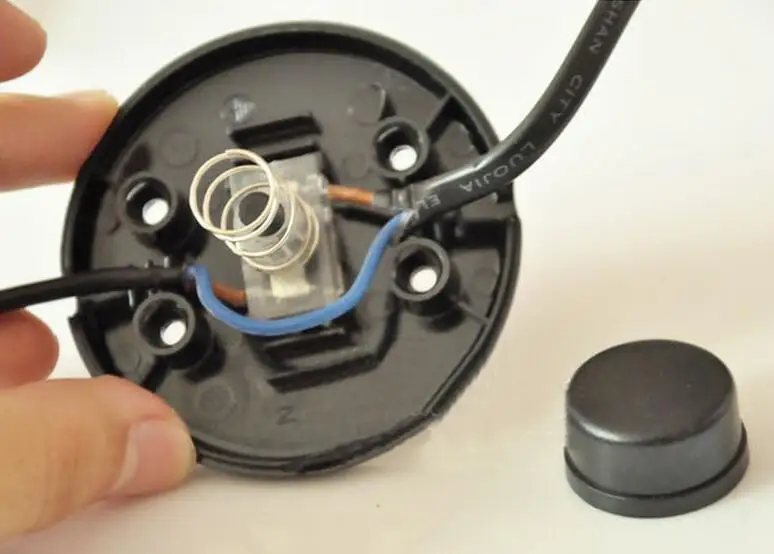 10pcs/lot Foot Pedal Push Switch Inline Lamp LED Light On off Control