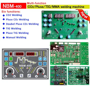 

TIG machine board WSM 400 pcb co2 tig mma pluse 3 in 1 multi-function machine control boards Contains4 boards