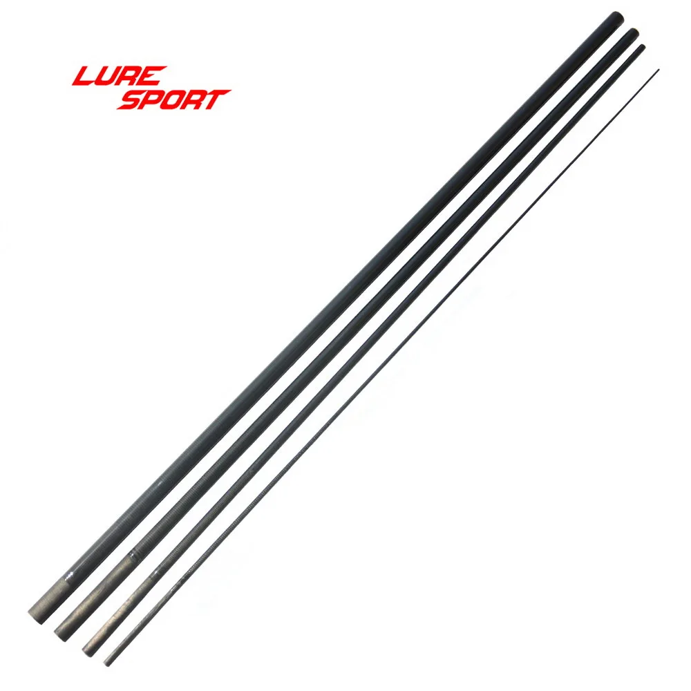 LureSport, 2 комплекта, 2,7 м, дорожная удочка, Toray, углеродная заготовка, 4 секции, М, силовая удочка, строительный компонент, Ремонтный полюс, сделай сам