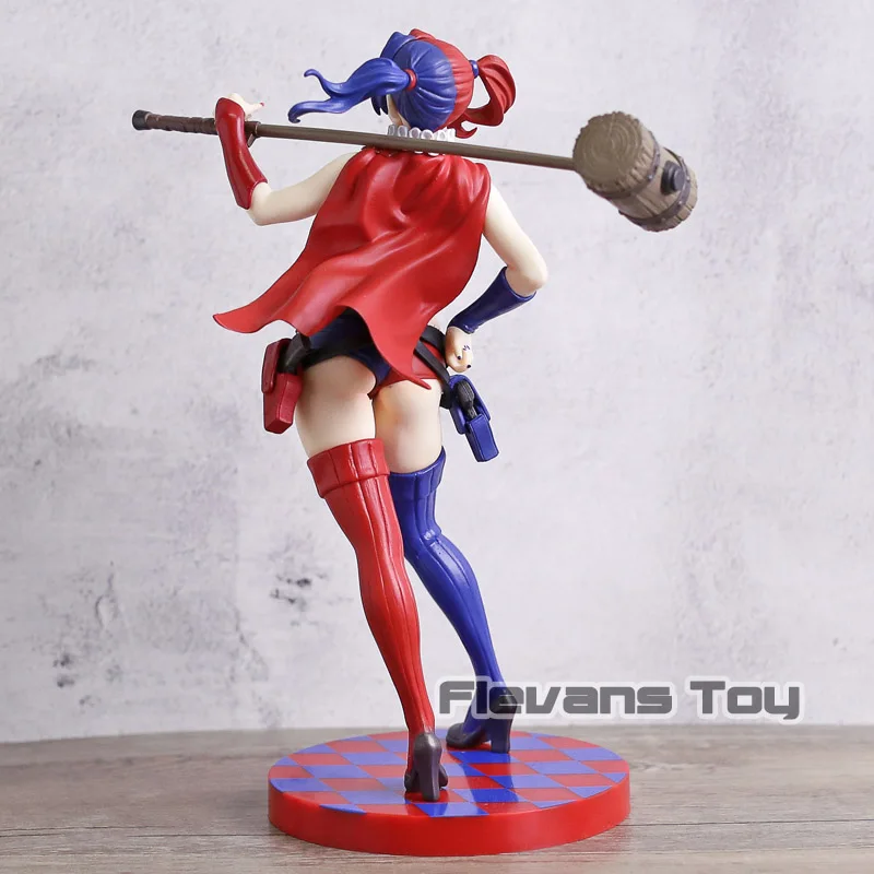 DC Comics Bishoujo Statue Harley Quinn 52 Ver. PVC Figure Collection Model Doll Toy Birthday Gift