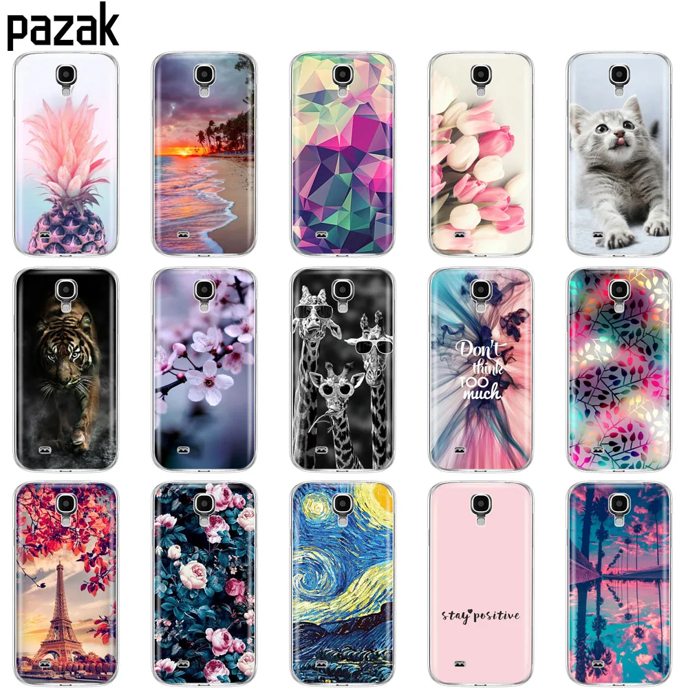 Funda de silicona para Samsung Galaxy S4 carcasa suave de TPU, parachoques completo 360, fundas antigolpes para teléfono| -