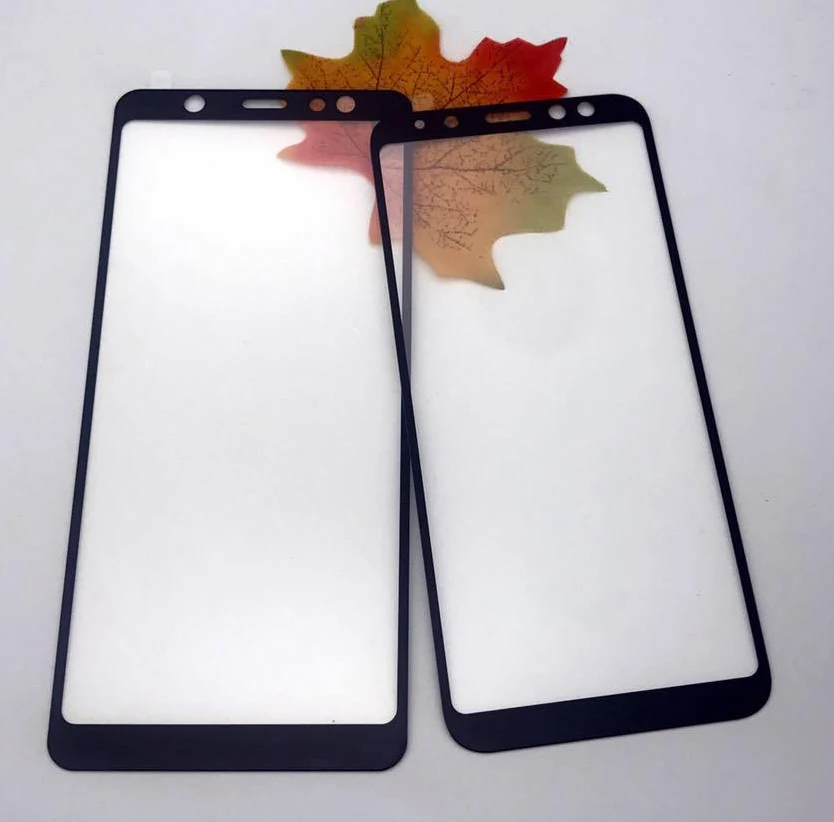 3D-Tempered-Glass-For-Samsung-Galaxy-A6-2018-Full-Cover-9H-Protective-film-Explosion-proof-Screen