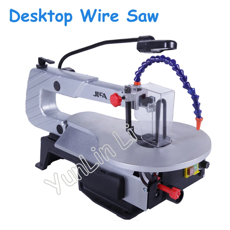 Electric Curve Saw Desktop Wire Saw DIY Wire Cutting Machine Woodworking Tools with English Manual S016