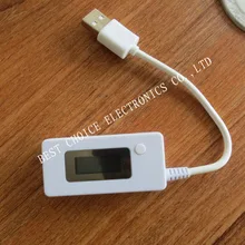 ЖК-дисплей USB Напряжение ток светодиодный Зарядное устройство Тестер Ёмкость детектор блок питания светодиодный отображает