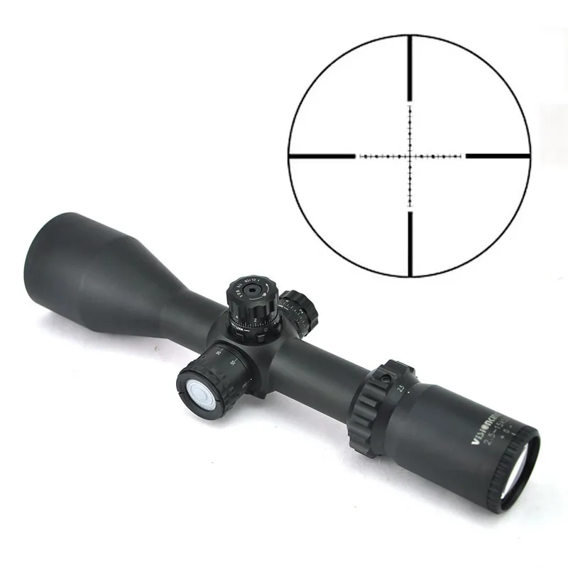 Visionking 2.5-15x50 FFP Rifle Scope Military Tactical Hunting Sight 