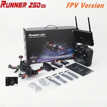 (FPV Version) Walkera Runner 250 PRO + DEVO 7 + 5.8G FPV Monitor GPS RC Racing Drone with Camera+Battery+Charger RTF
