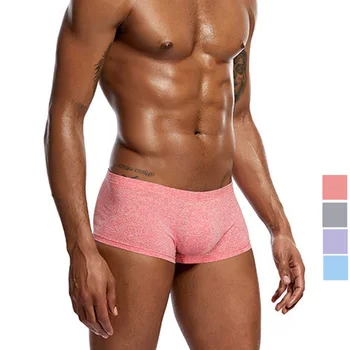 

Brand Panties Sexy Mens Boxer Solid Underwear Men Modal Boxer Men Underwear Cueca Boxers Shorts Solid Men Underpants