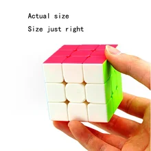 Новейшие Magic Cube 3x3x3 усиленный вариант Magic Cube Красочные Обучение& Развивающие Cubo magico Игрушечные лошадки
