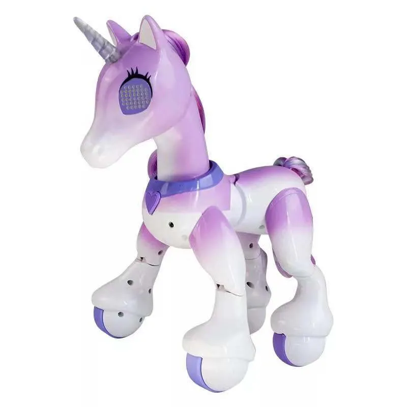 Electric Smart Horse Unicorn Toy for Children Remote Control Children's New Robot Touch Induction Electronic Pet Educational Toy