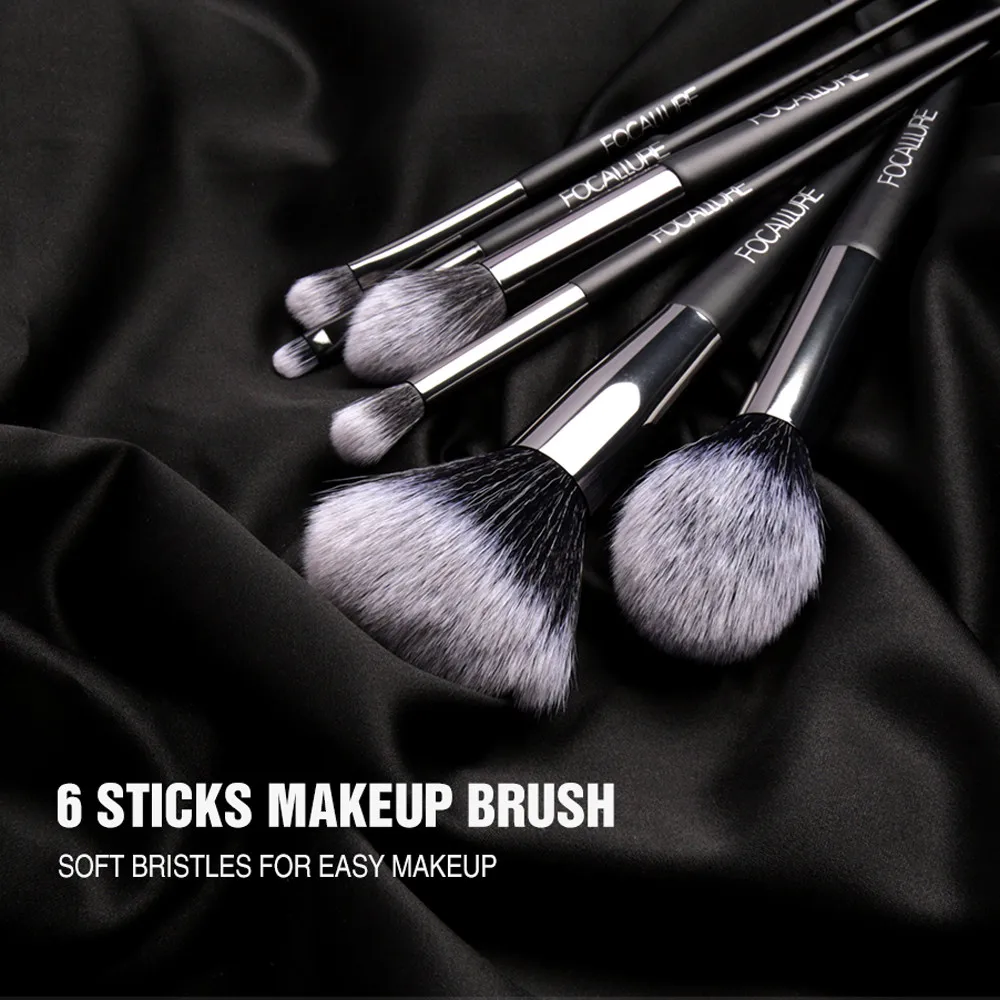 

Fashion Product 6Pcs Eyeshadow Blending Makeup Brush Set Powder Foundation Eyeliner Brushes Set Pincel de maquiagem zsmw