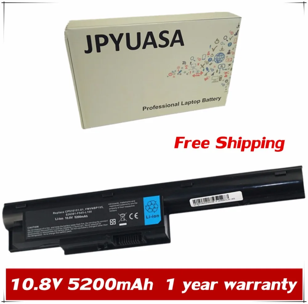 Фото Аккумулятор 7XINbox 10,8 В 5200 мАч для FUJITSU FPCBP274 LH531 BH531 SH531 BH531LB FMVNBP195 CP516151-01 FPCBP323AP S26391-F545-B100 №1
