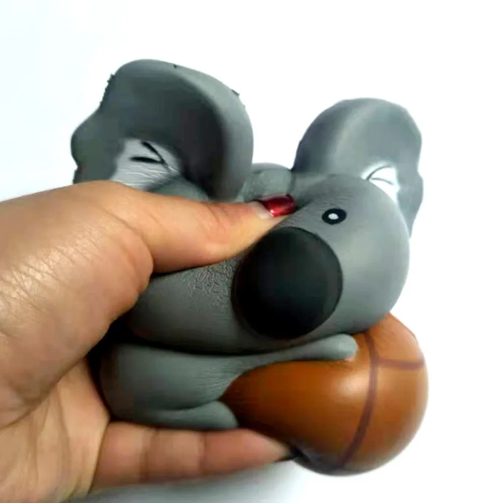 Мини мягкие и милые AnimalSoft супер замедлить рост дети весело Squeeze игрушечные лошадки телефон бретели для нижнего белья снятие стресса игруш
