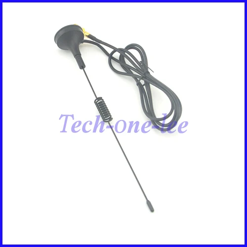 1090Mhz Antenna MCX Plug Connector 2.5dbi gains ADS-B Aerial with Magnet Base RG174 1M+MCX Female to SMA male Adapter Connector