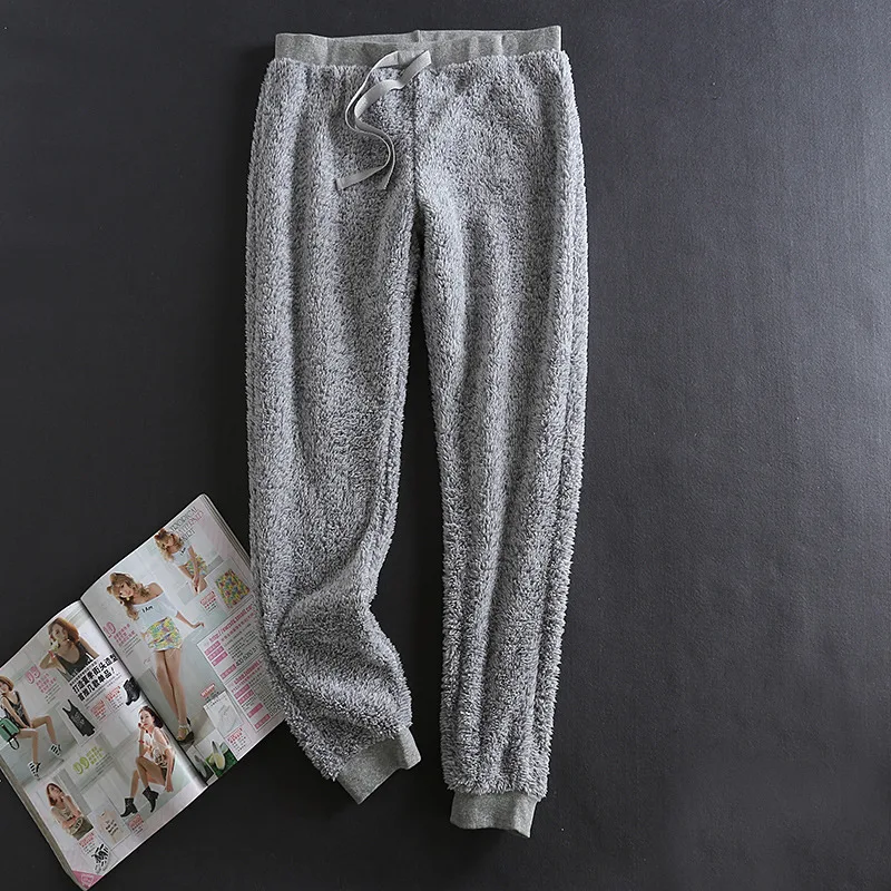 

Winter Pajamas Sleepwear Women Pijama Plush Pants