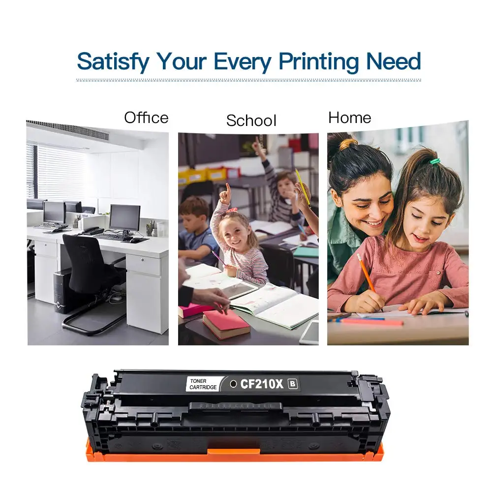 SHIZHI CF210A CF211A 212A CF213A 131A совместимый тонер картридж HP LaserJet Pro 200 цветов M251n M251nw M276n M276nw