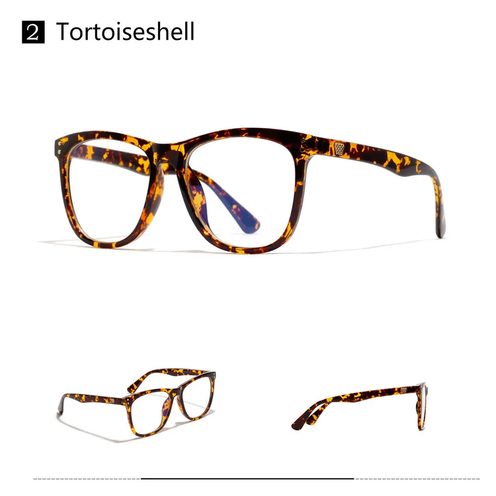Синий свет блокирующие очки для компьютера защита глаз анти радиация Блокировка игровые очки для мужчин женщин винтажные очки топ - Цвет оправы: Tortoiseshell