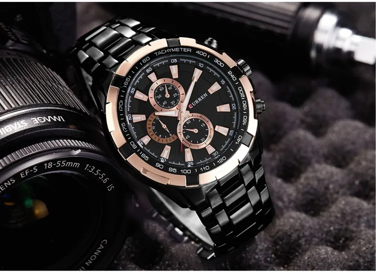 Новая распродажа, мужские кварцевые часы CURREN, аналоговые военные мужские часы от ведущего бренда, мужские спортивные армейские часы, водонепроницаемые Relogio Masculino