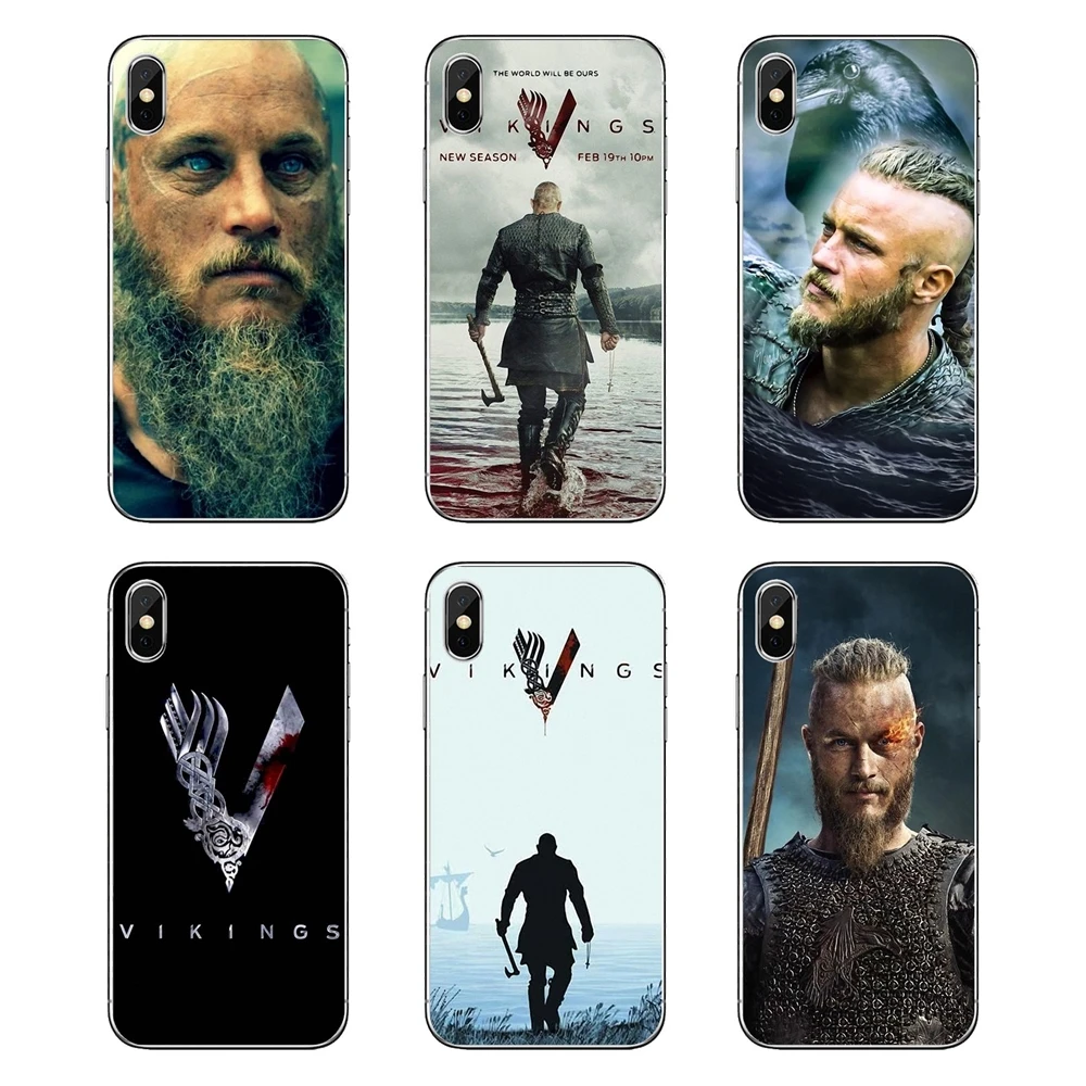 

Ragnar Lothbrok Vikings For LG G7 Q6 Q7 Q8 Q9 V30 X Power 2 3 For OnePlus 3T 5T 6T Transparent Soft Shell Covers