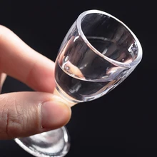 1 шт. прозрачный стеклянный бокал для белого вина, стакан для виски, маленькая мини-чашка для питья