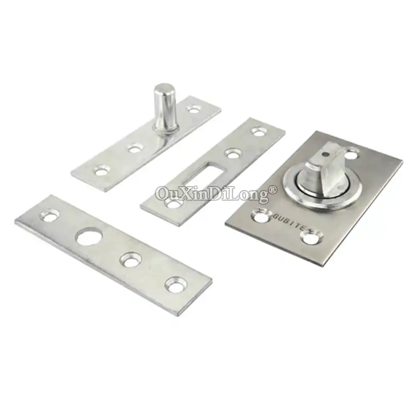 Brand New 4pcs Heavy Duty Door Pivot Hinges 360 Degree Rotary Door Pivot Hinges 360 Degree Rotary