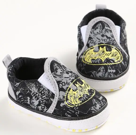 

Fashion Cartoon Baby Non-slip canvas Sneakers Kids Shoes Babe First Walkers Toddler Prewalkers Boys Soft Sole Shoes