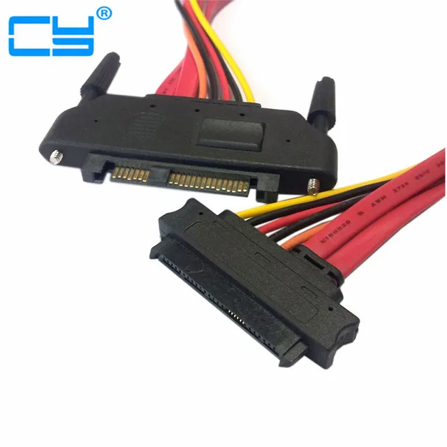 Best Offers 50cm Server 29PIN SAS HDD Extension Cable SFF-8482 SAS Cable 29 pin Male Port to Female Port with Screw Lock Panel Best Offers 50cm Server 29PIN SAS HDD Extension Cable SFF-8482 SAS Cable 29 pin Male Port to Female Port with Screw Lock Panel