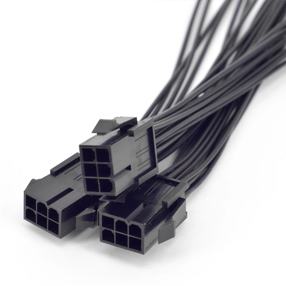 PCI e 6 контактный 1 портовый 3 кабель питания вентилятора для express графическая карта