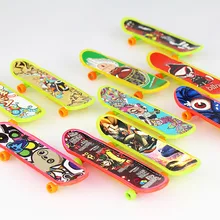 7 Pieces Small Toys Wholesale Finger Scooters Skateboards Style And Color Random Send Kids Toy Birthday