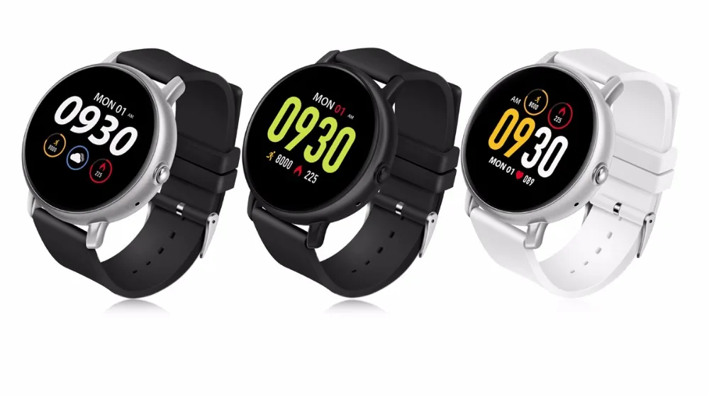 S666 Bluetooth вызова Смарт-часы IP67 Водонепроницаемый сердечный ритм SmartWatch 1,22 полный Экран Touch спортивный фитнес-браслет наручные часы