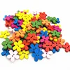 100pc Colorful Flower Wooden Buttons (2 holes button) Sewing Buttons DIY Craft 5BB5716 ► Photo 3/6