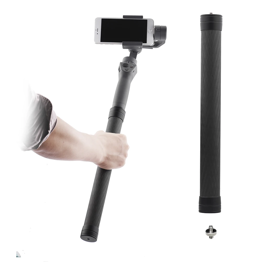 

Carbon Fiber Rod Pole for Dji OM 4 Osmo Mobile 2 3 Ronin-S Feiyu G5 G6 P Smooth 4 Zhiyun Crane Handheld Gimbal Extend Bar