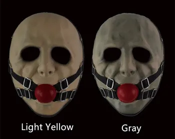 

The Gagball Payday 2 Mask Game Props Game Fans Necessary Collectible Resin Home Decor Scary Clown Cosplay Masquerade Party Mask