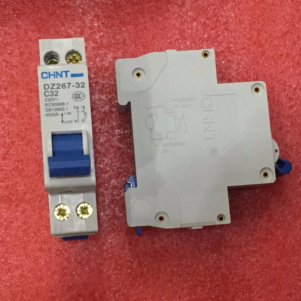 32a 2p Transparent Residual Current Circuit Breaker Diy Electricals