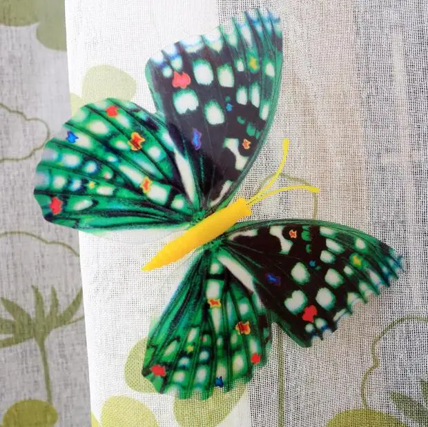 5 шт./партия декоративные занавески бабочки 8 см|butterfly muscle|butterfly tailbutterfly curtain rods |