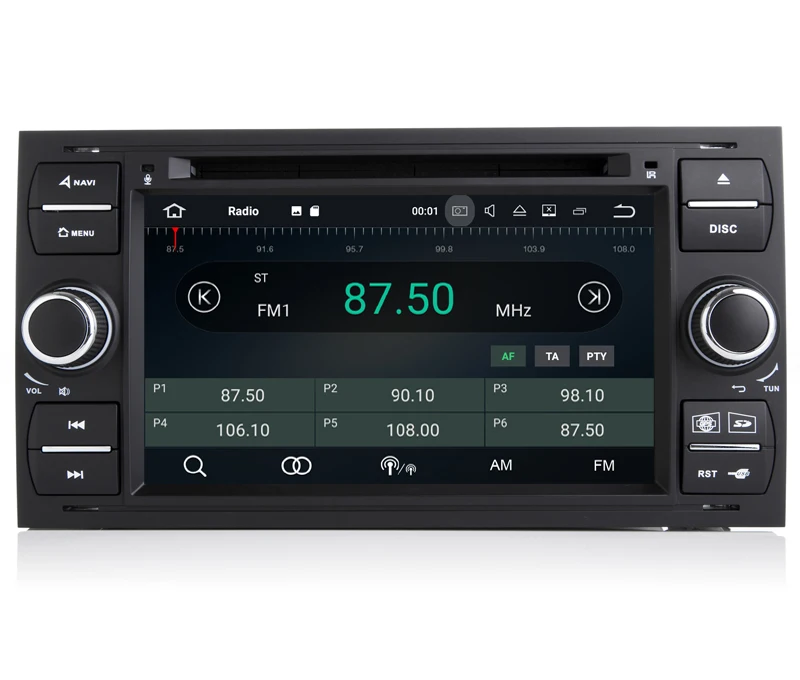  HIRIOT Car Android 9.0 DVD GPS Player For Ford Focus Transit C-Max S-MAX Mondeo Kuga Auto Navi Ster