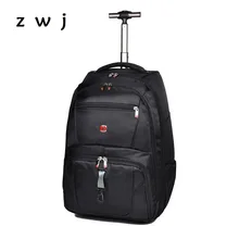 19 дюймов Мужская сумка для переноски на руку рюкзак тележка для багажа на колесах дорожная сумка