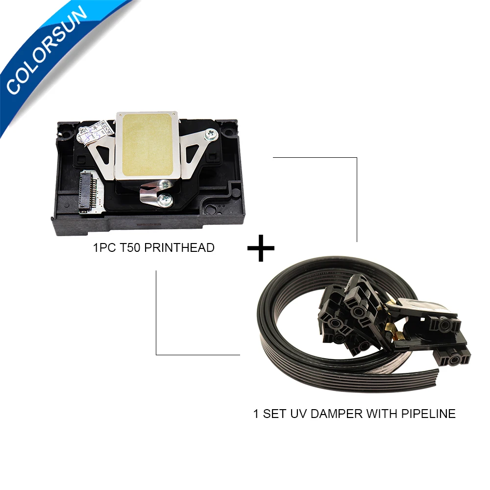 Novo e Original Cabeça de Impressão para Epson Cabeça de Impressão R280 Rx610 Rx690 L800 F180000 T50 A50 T60 R290