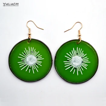 

Luxury fashion Kiwi earrings accessories new selling fruit